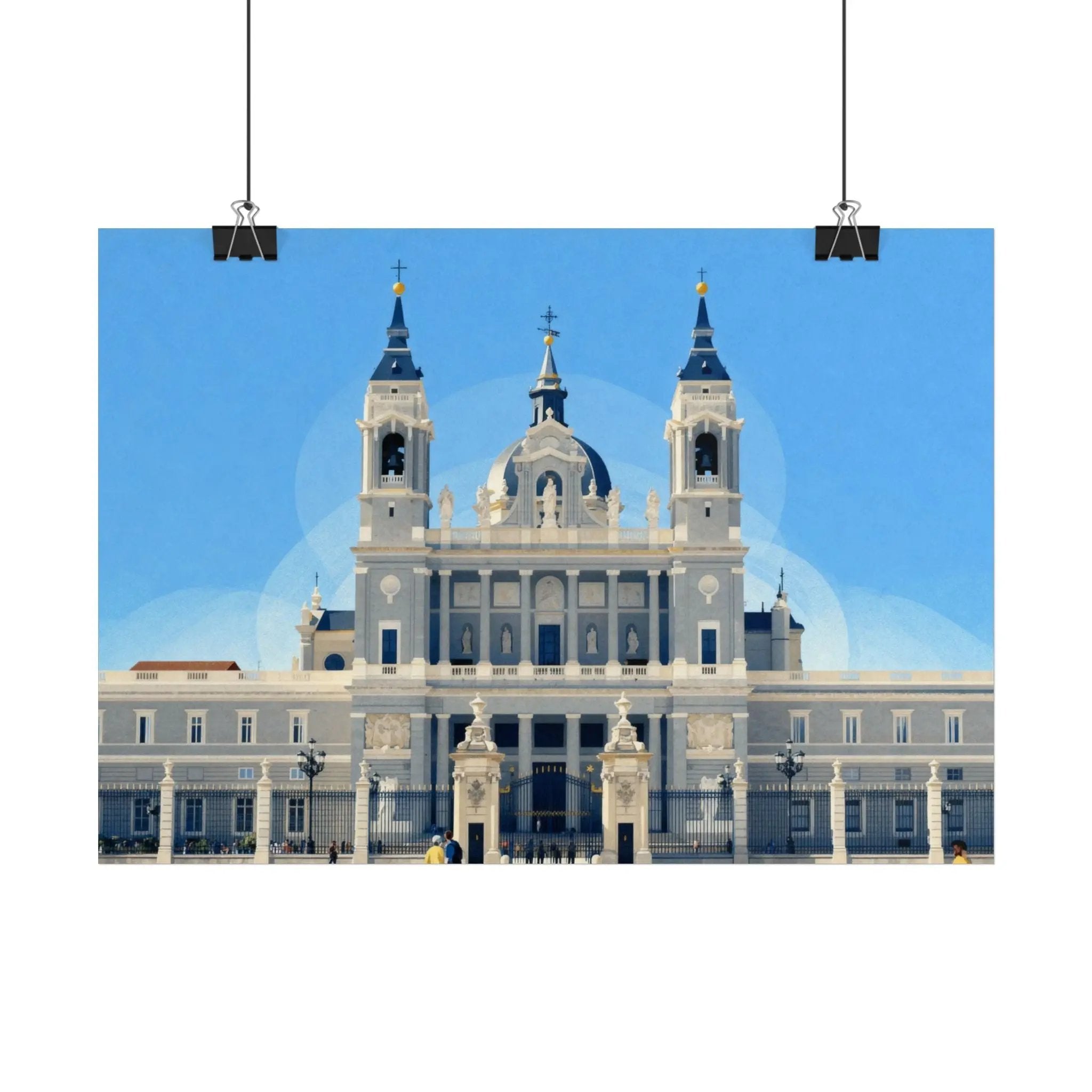 Catedral de la Almudena - Vista Frontal Printify