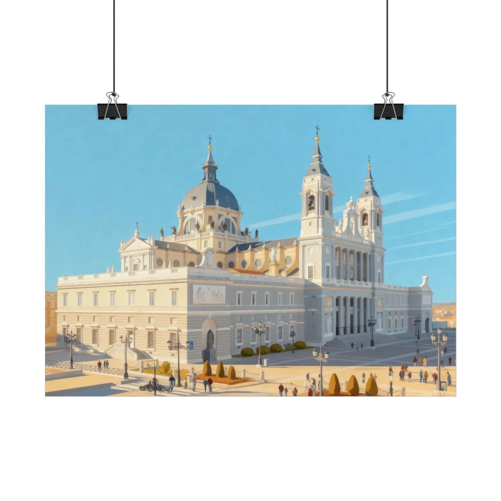 Catedral de la Almudena - Vista Ángulo Printify